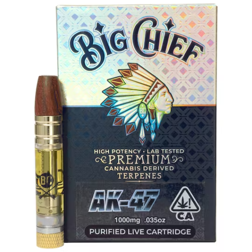 Big Chief AK47 - Big Chief Carts THC Vape cart