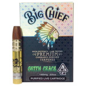 Big Chief Green Crack - Big Chief Carts THC
