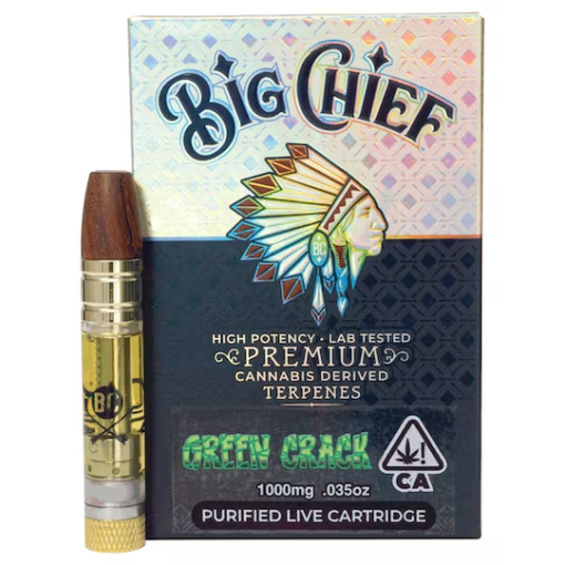 Big Chief Green Crack - Big Chief Carts THC