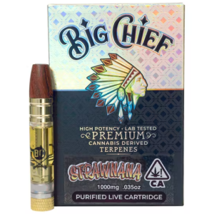 Big Chief – Strawnana - Big Chief Carts THC VAPE CARTS