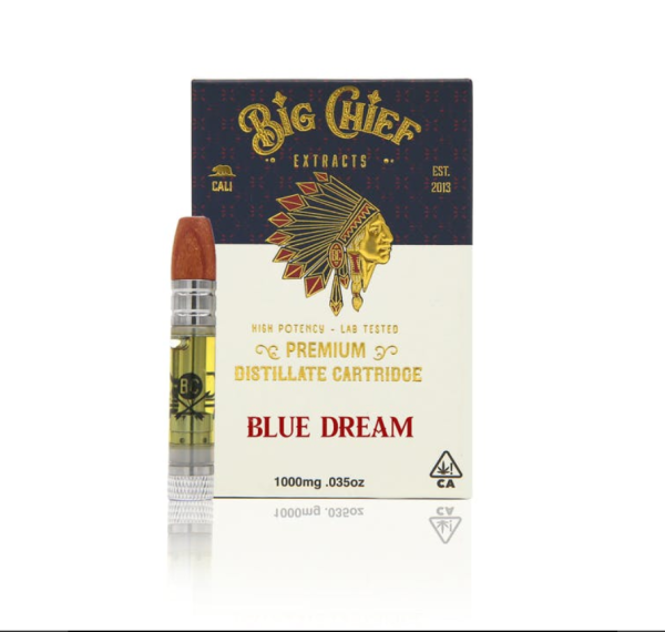 Blue Dream - Big Chief Carts THC Vape Carts