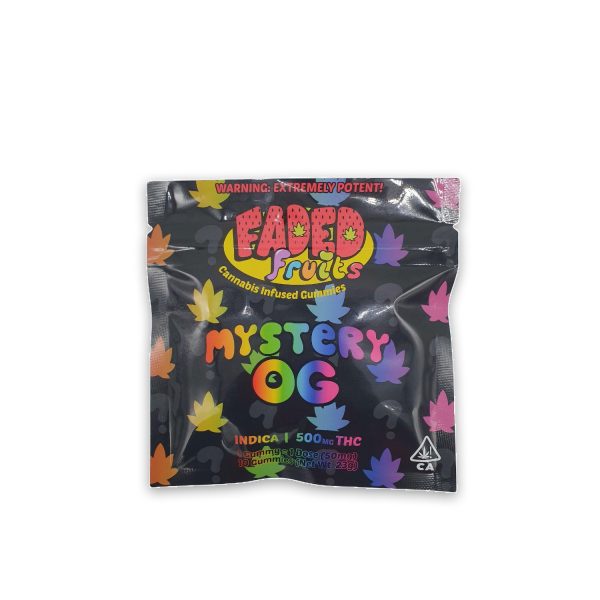 Faded Fruits (Mystery OG) *Indica* 500THC