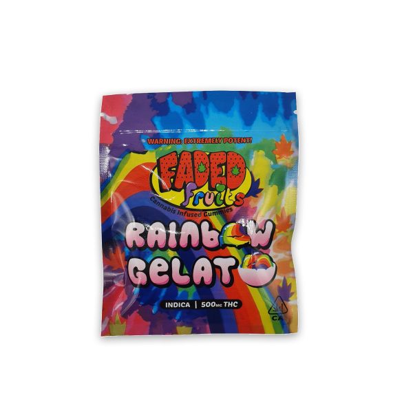 Faded Fruits (Rainbow Gelato) *Indica* 500THC